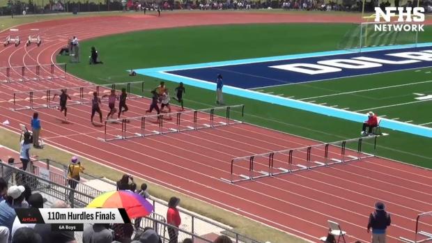 6A Boys 110 Hurdles Finals Section 1