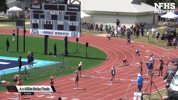 4A Girls 4x400 Relay Finals Section 2