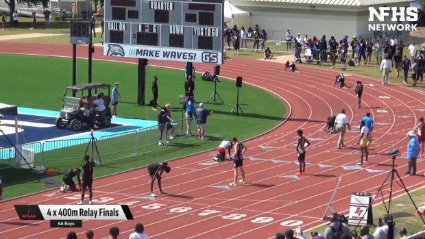 6A Boys 4x400 Relay Finals Section 1