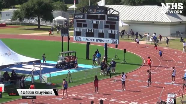 7A Boys 4x400 Relay Finals Section 2