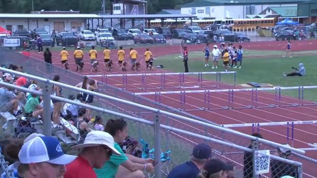 3A Girls 100 Hurdles Finals Section 2