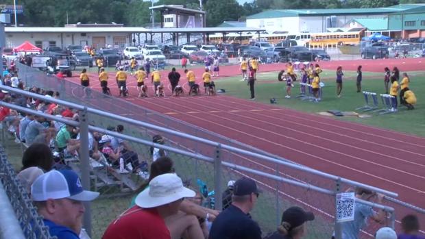 3A Girls 100 Finals Section 1