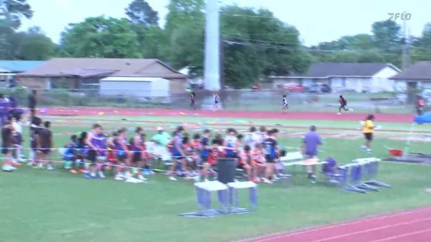 3A Girls 4x100 Relay Finals Section 2