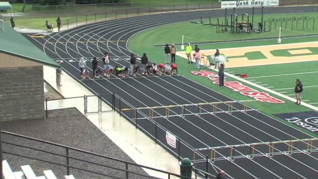 1A Girls 100 Hurdles Finals Section 2