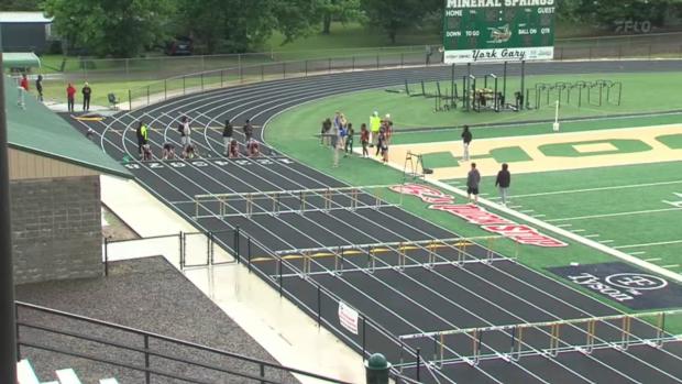 1A Boys 100 Hurdles Finals Section 1