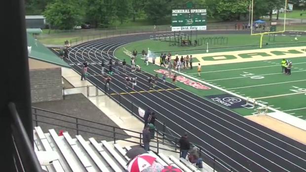 1A Boys 100 Finals Section 2