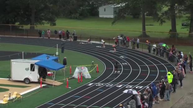 1A Girls 4x100 Relay Finals Section 1