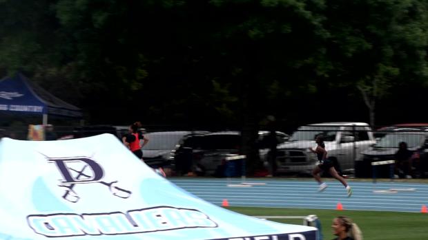 Girls 400 Hurdles Finals Section 1