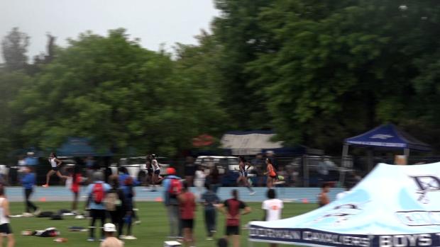 Girls 400 Hurdles Finals Section 3