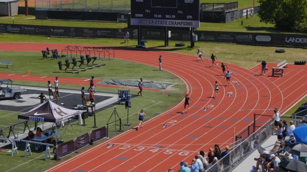 Girls 4x100 Relay Finals Section 1