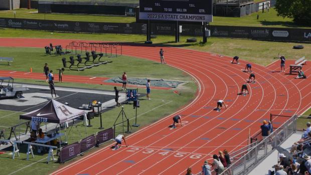 Boys 4x100 Relay Finals Section 1