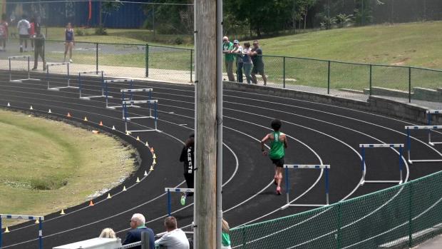 Boys 400 Hurdles Finals Section 1