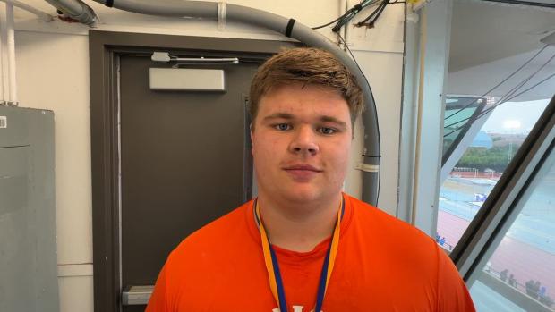 Jack Torrance on 5A Shot Put Championship