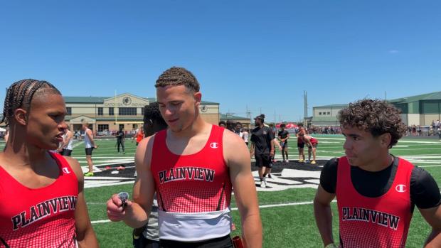 Plainview Boys 4x100m Interview 