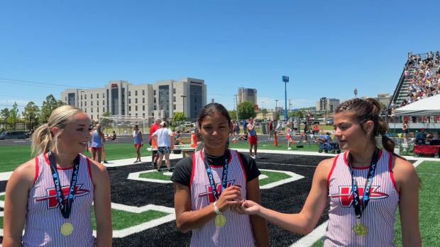 Washington Girls 4x100m Interview 