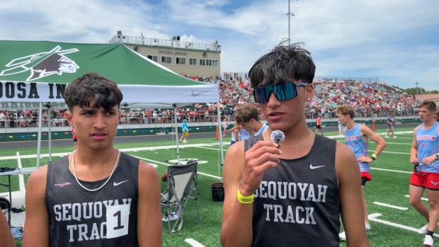 Sequoyah (Tahlequah) Boys 4x800m Interview 