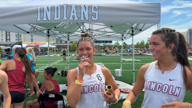 Lincoln Christian Girls 4x800m Interview 