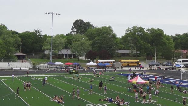 Boys 300 Hurdles Finals Section 1