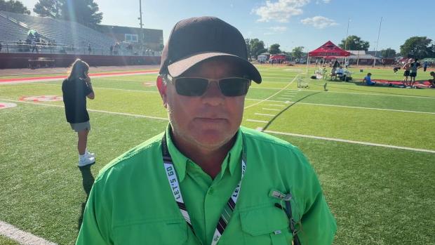 Van Buren HC Hays Lemley on Grant Olds; 1st Title