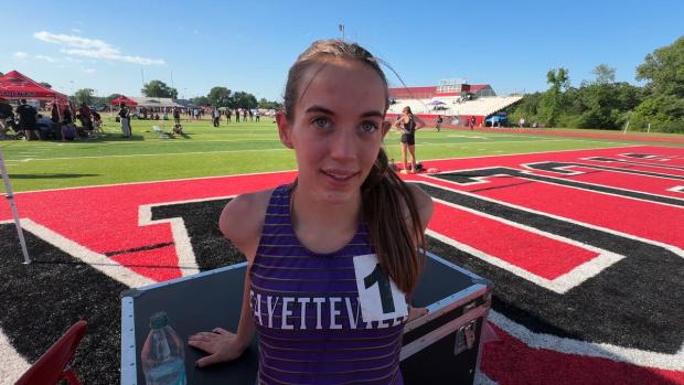 Fayetteville’s Helen Hesselgren Wins Final HS  800 in state