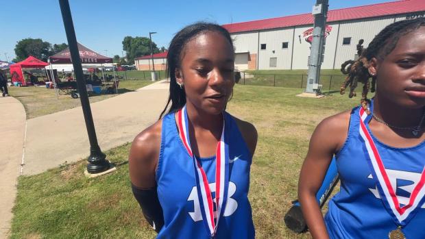 Bryant Girls 4x2 on 1:41.85 Meet Of Champs Win