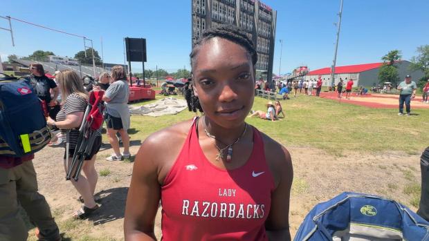 Arkansas’ Addison Girley on Silver Medals in Throws