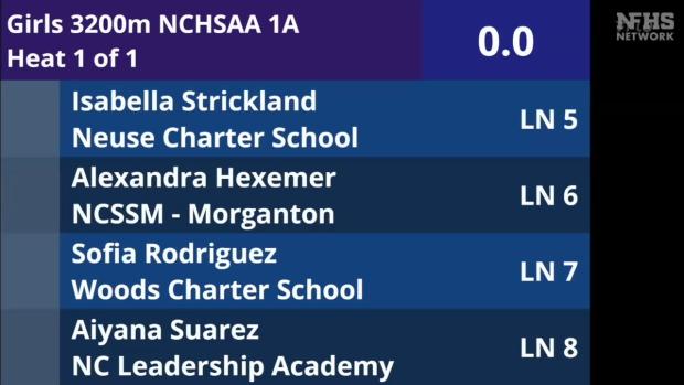 1A Girls 3200 Finals