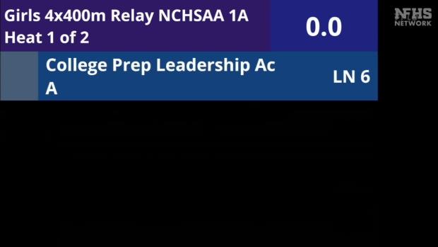 1A Girls 4x400 Relay Finals Section 1