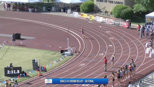 3A Girls 4x800 Relay Finals Section 1