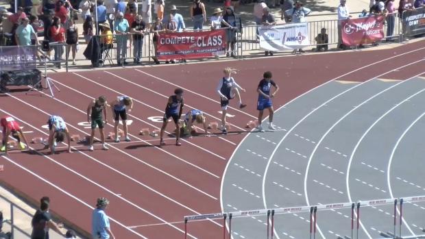 3A Boys 110 Hurdles Finals Section 1