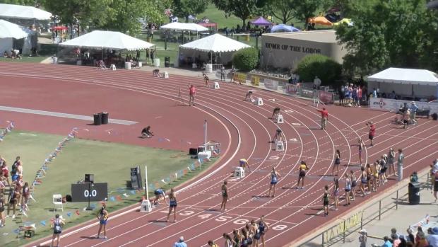 3A Girls 4x400 Relay Finals Section 1
