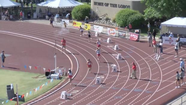 1A Girls 4x100 Relay Finals Section 1