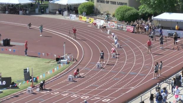 1A Boys 4x100 Relay Finals Section 1