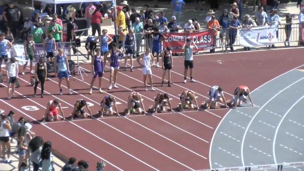 1A Boys 110 Hurdles Finals Section 1