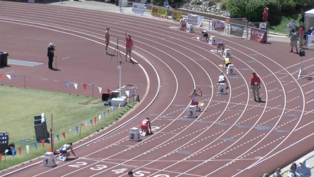 1A Girls 4x200 Relay Finals Section 1