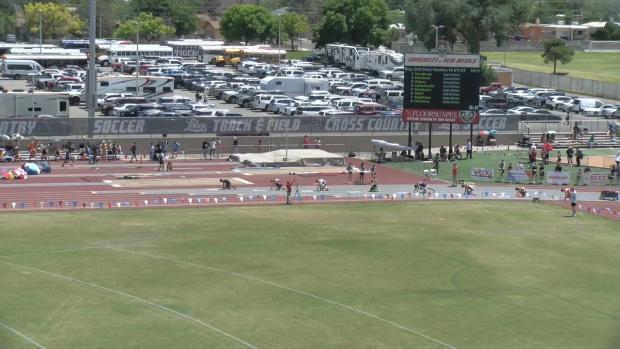 1A Boys 300 Hurdles Finals Section 1