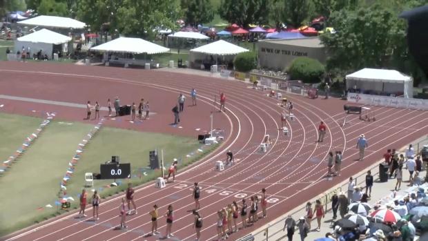 1A Girls 1600 Sprint Medley Relay Finals Section 1