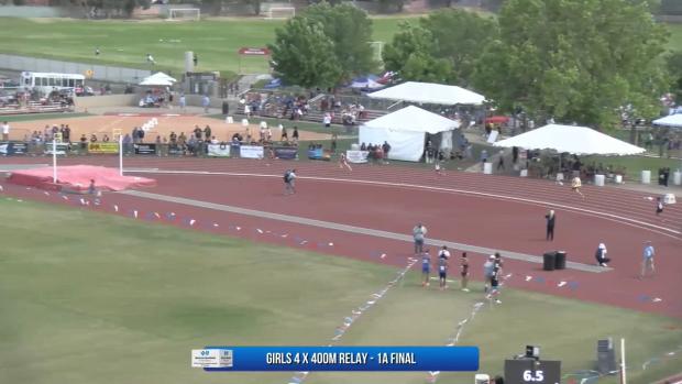 1A Girls 4x400 Relay Finals Section 1