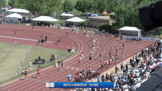 1A Boys 4x400 Relay Finals Section 1