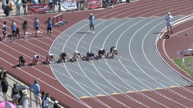 2A Boys 100 Finals Section 1
