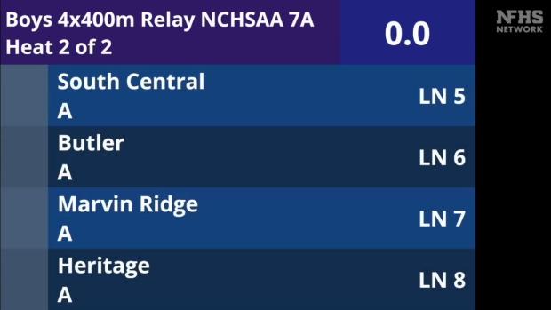 7A Boys 4x400 Relay Finals Section 2