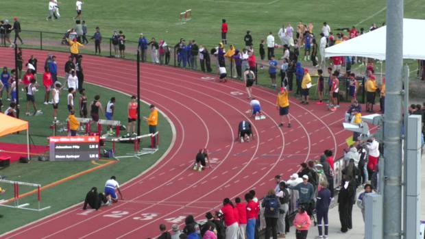 Group 4 Boys 400 Hurdles Finals Section 3 - South