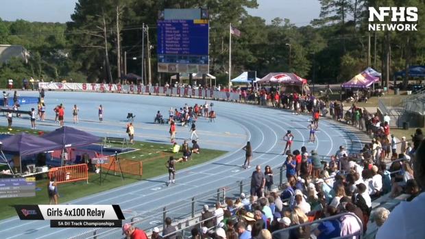 Girls 4x100 Relay Finals Section 2