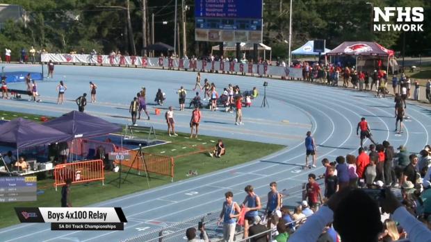 Boys 4x100 Relay Finals Section 1