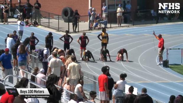 Boys 100 Finals Section 1