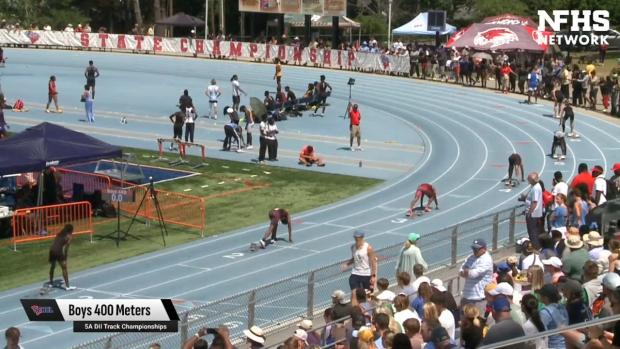 Boys 400 Finals Section 1