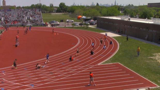 Varsity Boys 4x100 relay, sec 3