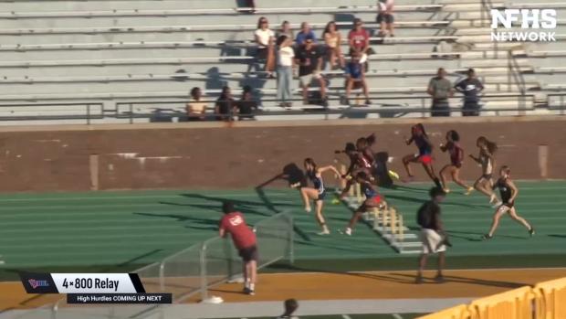 Girls 100 Hurdles Finals Section 2