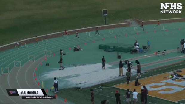 Girls 400 Hurdles Finals Section 2