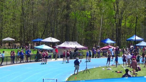 Girls 300 Hurdles Finals Section 2
